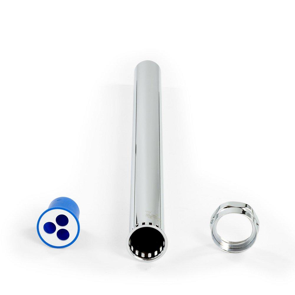 Zurn Chrome Flush Tube Vacuum Breaker with Nut 