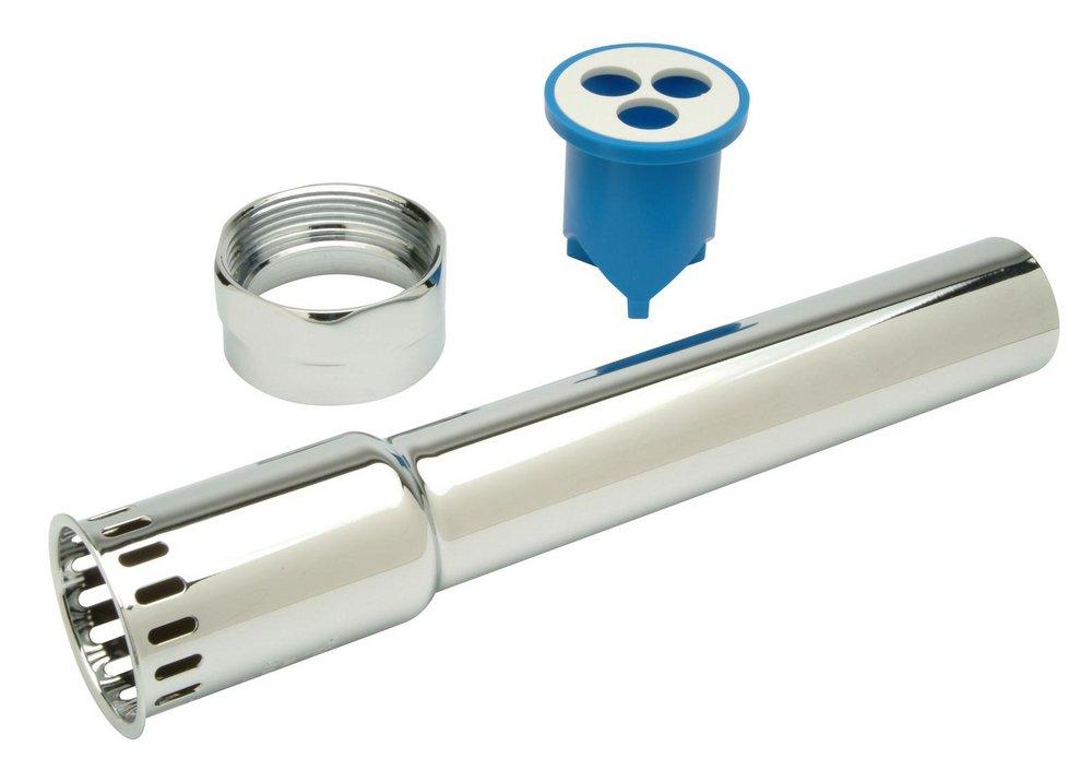 Zurn Chrome Plated 1-1/4 x 9 in. Brass Vacuum Breaker and Tube Assembly 