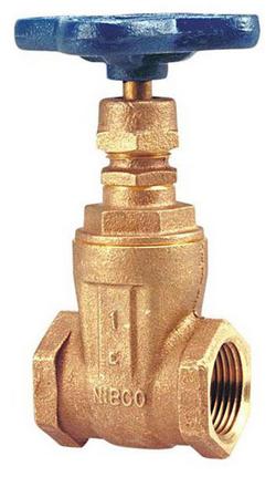 1 in. Bronze Full Port FNPT Gate Valve