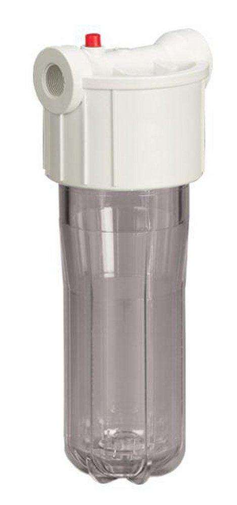 3/4 in. Clear Housing Water Filter with Relief Valve 