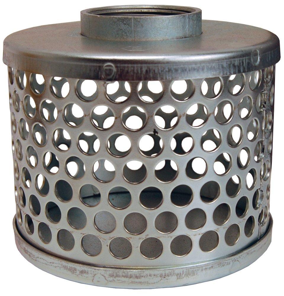 Dixon Valve & Coupling Zinc Plated Standard Thread Round Hole Strainer 