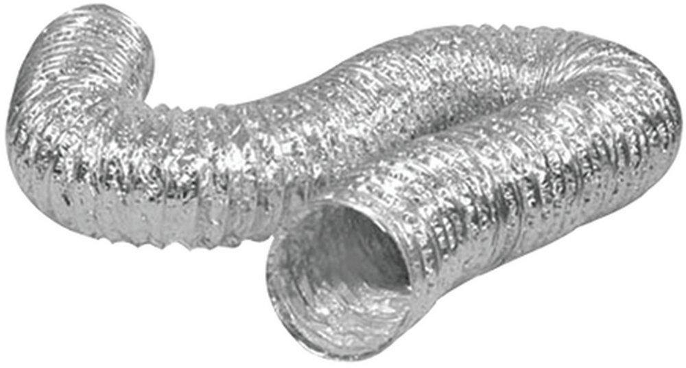 Dundas Jafine Silver 50 ft. Silver Uninsulated Flexible Air Duct 
