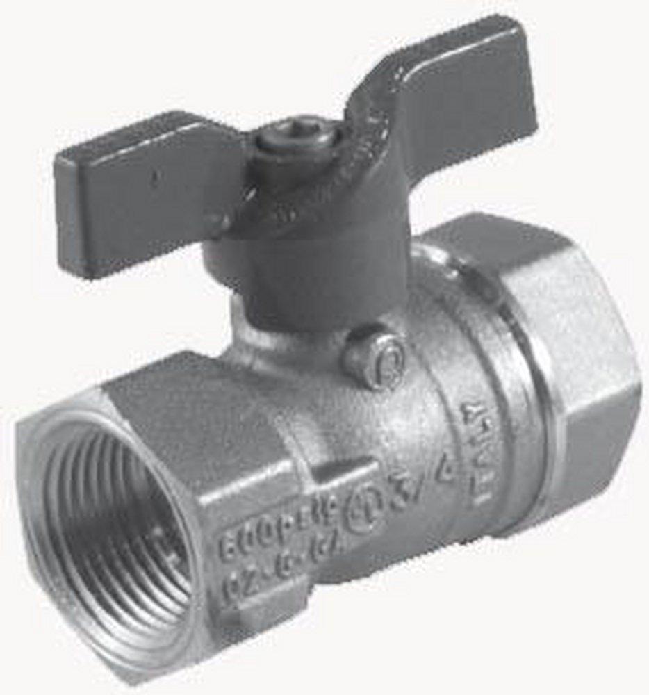 Jomar International Brass FIP T-Handle Gas Ball Valve 