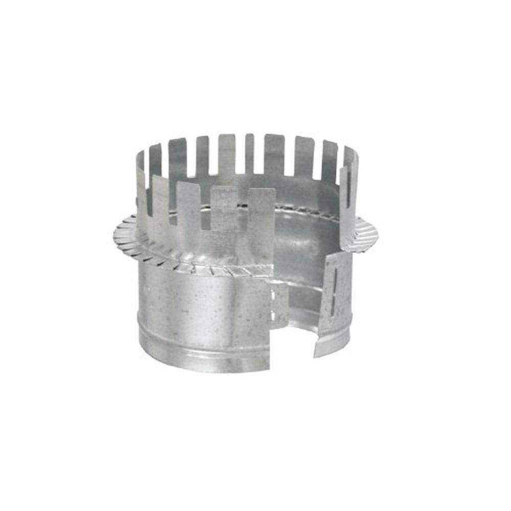 Cody Company 8 in. Metal Starting Collar in Round Duct 