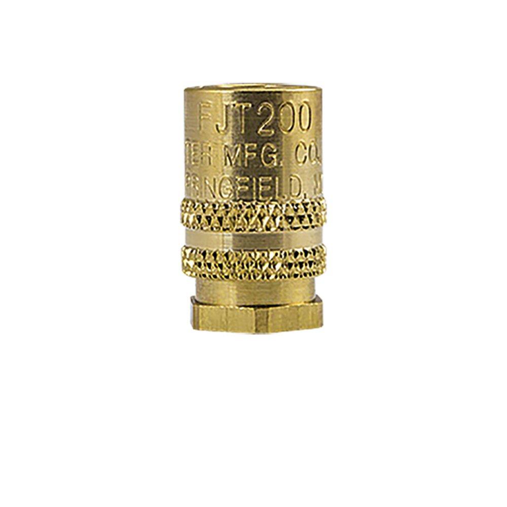 Foster Manufacturing FPT Brass Socket Less Stem 