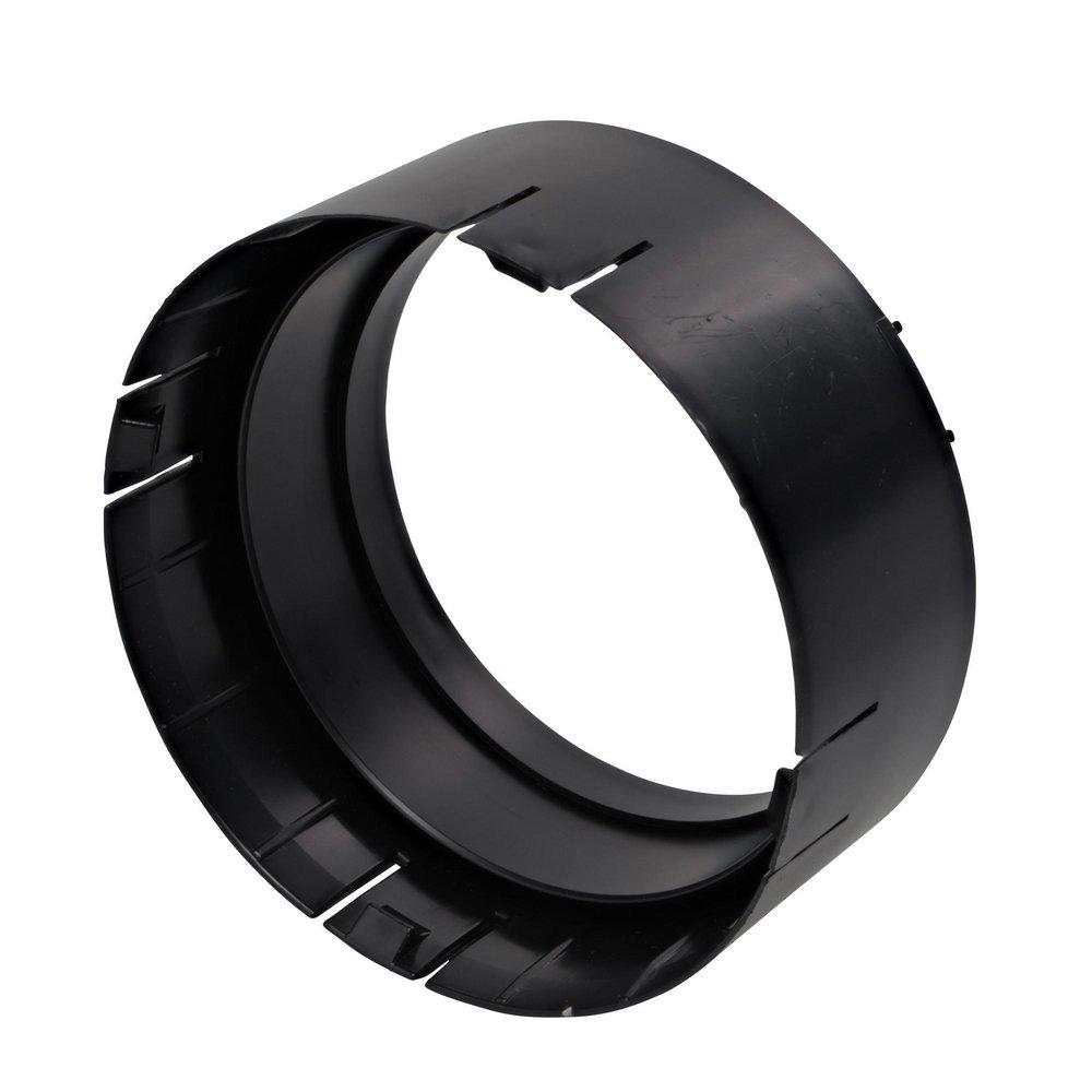 NDS Black 6 x 6 in. Offset Universal Locking Outlet Adapter 