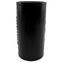 Black No Hub Cast Iron Reducing Wye 