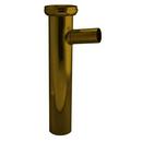 1-1/2 x 8 in. Direct Connect Branch Tailpiece in Rough Brass