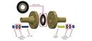 2-1/2 x 2-1/2 in. 150# Dielectric Flange Kit