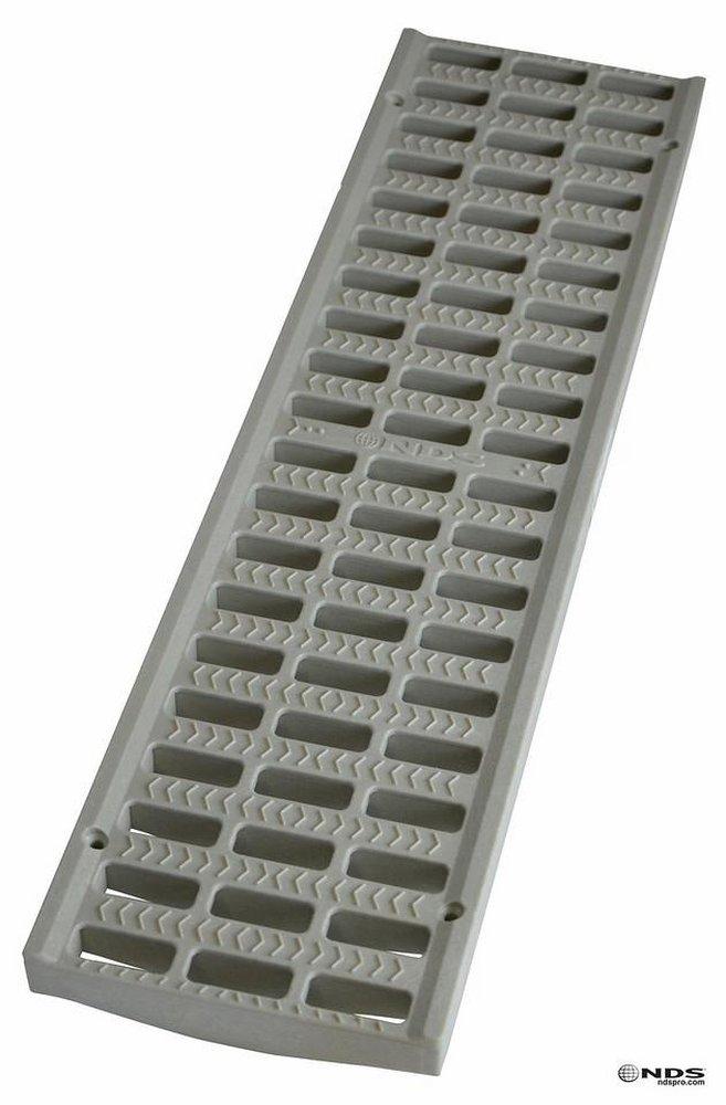 NDS Light Grey Light Traffic Channel Grate Grey 