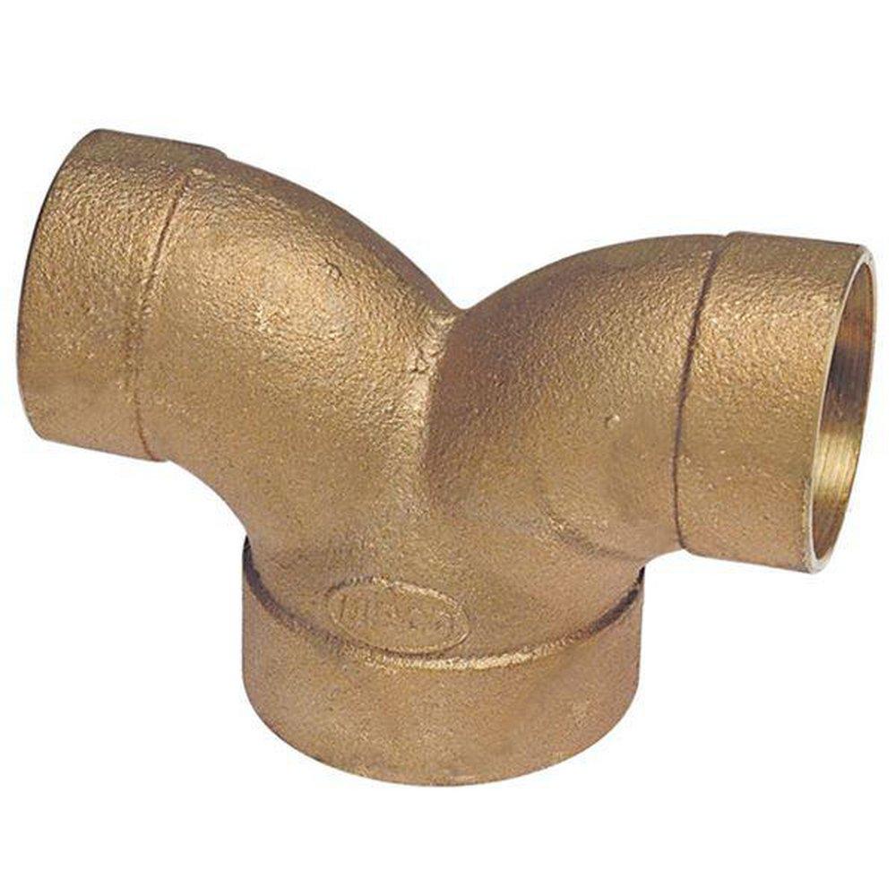 Sweat x Sweat x Sweat 90 Degree Cast Bronze DWV Elbow 