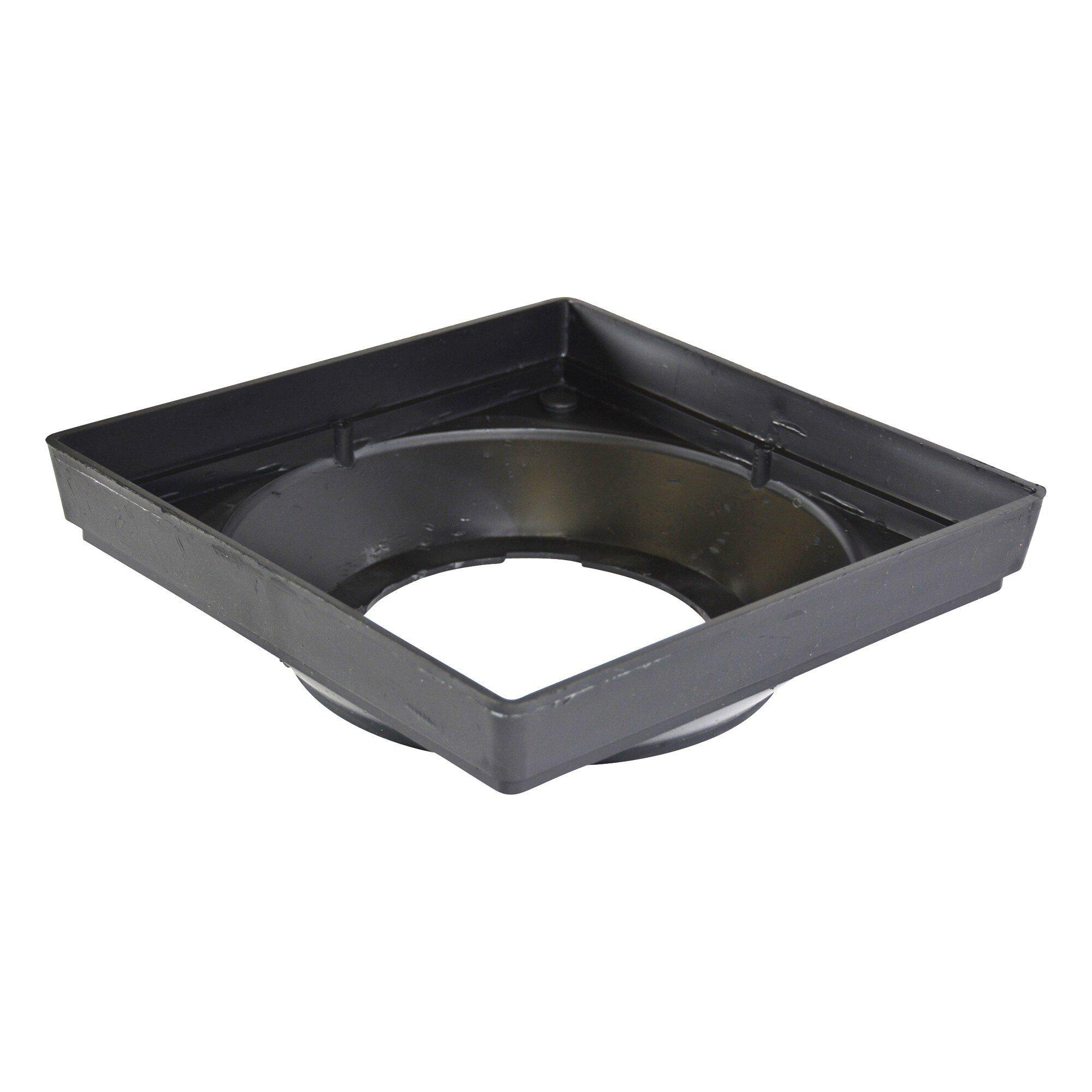 NDS Black Low Profile Catch Basin Adapter 