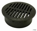 3 in. Round Grate in Black