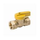 1/2 in. Forged Brass Threaded Lever Handle Gas Ball Valve