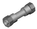 3/4 in. Compression SDR 11 HDPE Gas Coupling with Stiffener