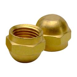 3/4 in. Flare Brass Cap