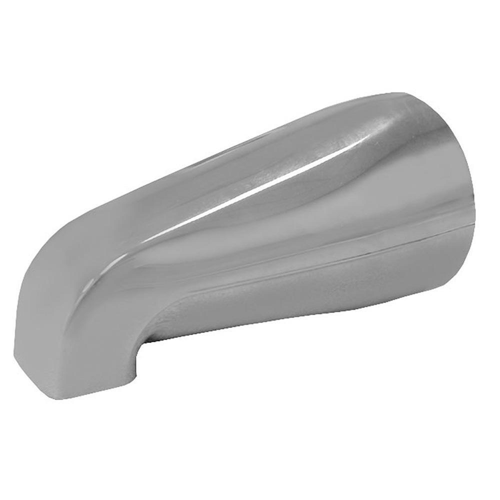 Jones Stephens Chrome Plated 1/2 x 5-13/100 in. Slip Zinc Alloy Tub Spout 