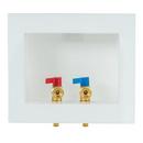 1/4-Turn Dual-Drain F1807 PEX Washing Machine Supply Box, Contractor Pack