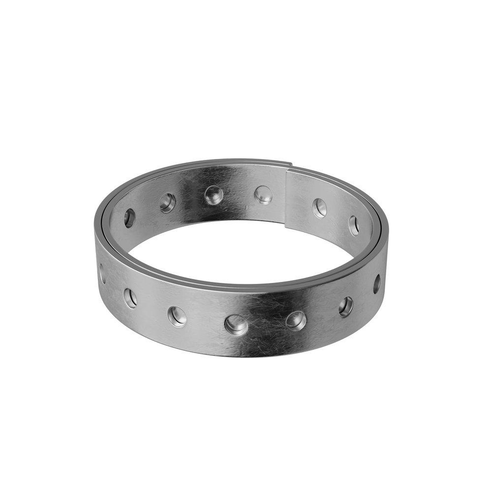 PROFLO&reg; Grey 14 ga Galvanized Steel Hanger Strap in Grey 