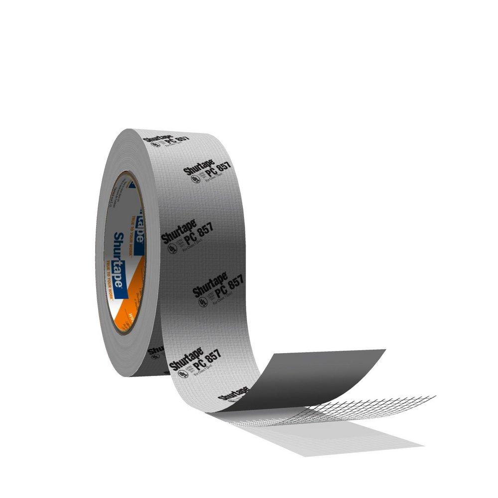 Shurtape Black 60 yd. Black UL 181B-FX Printed Cloth Duct Tape 