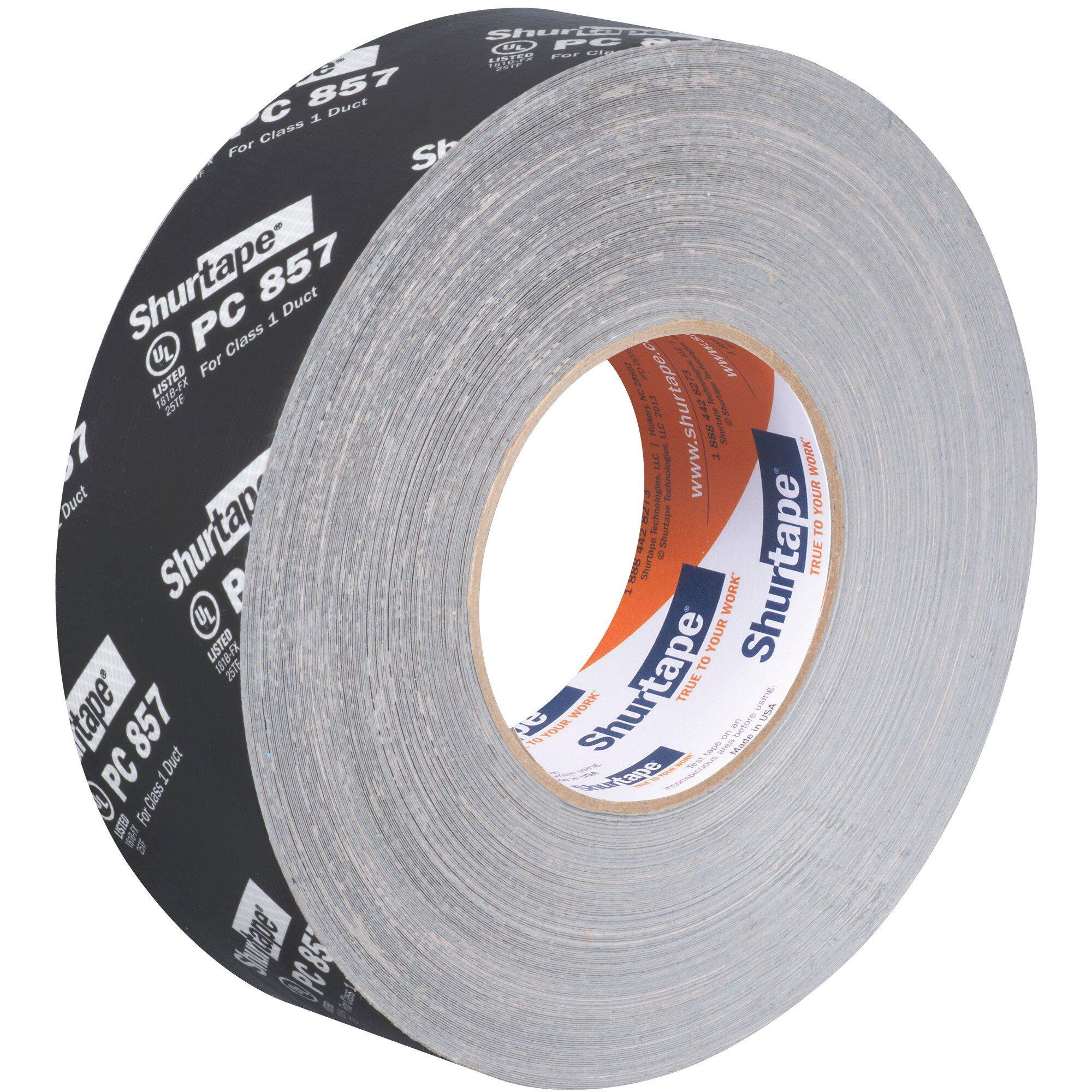 Shurtape Black 60 yd. Black UL 181B-FX Printed Cloth Duct Tape 