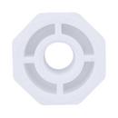 White PVC Schedule 40 Female Bushing 