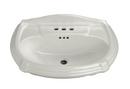 Vitreous China Lavatory Sink in Ice Grey