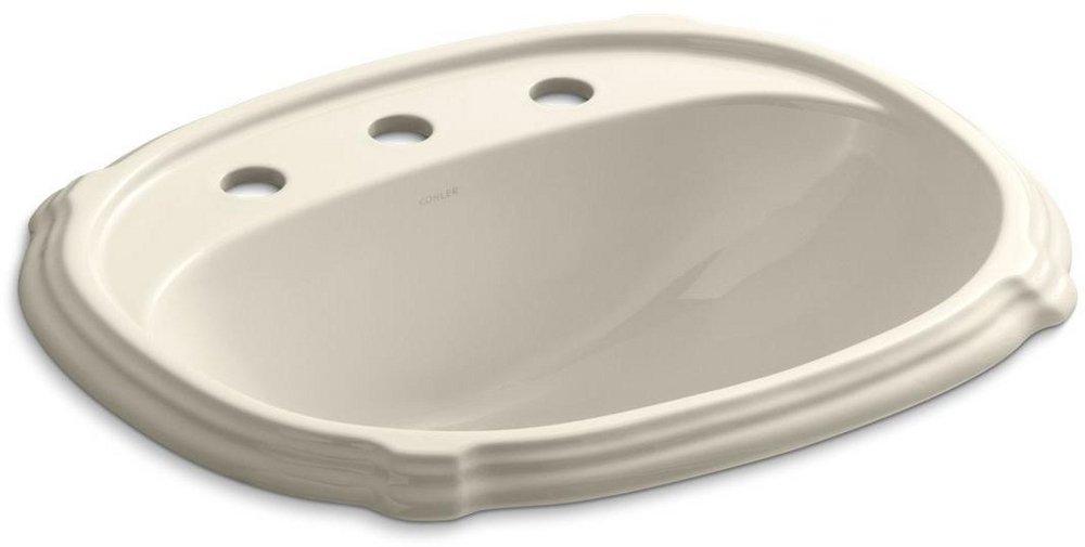 KOHLER Almond Drop-in Basin 