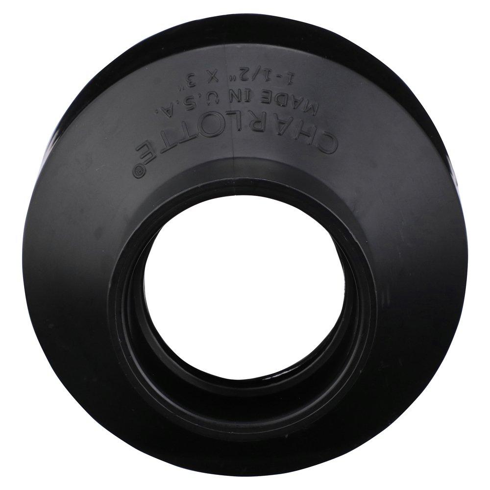 Black ABS DWV Coupling 