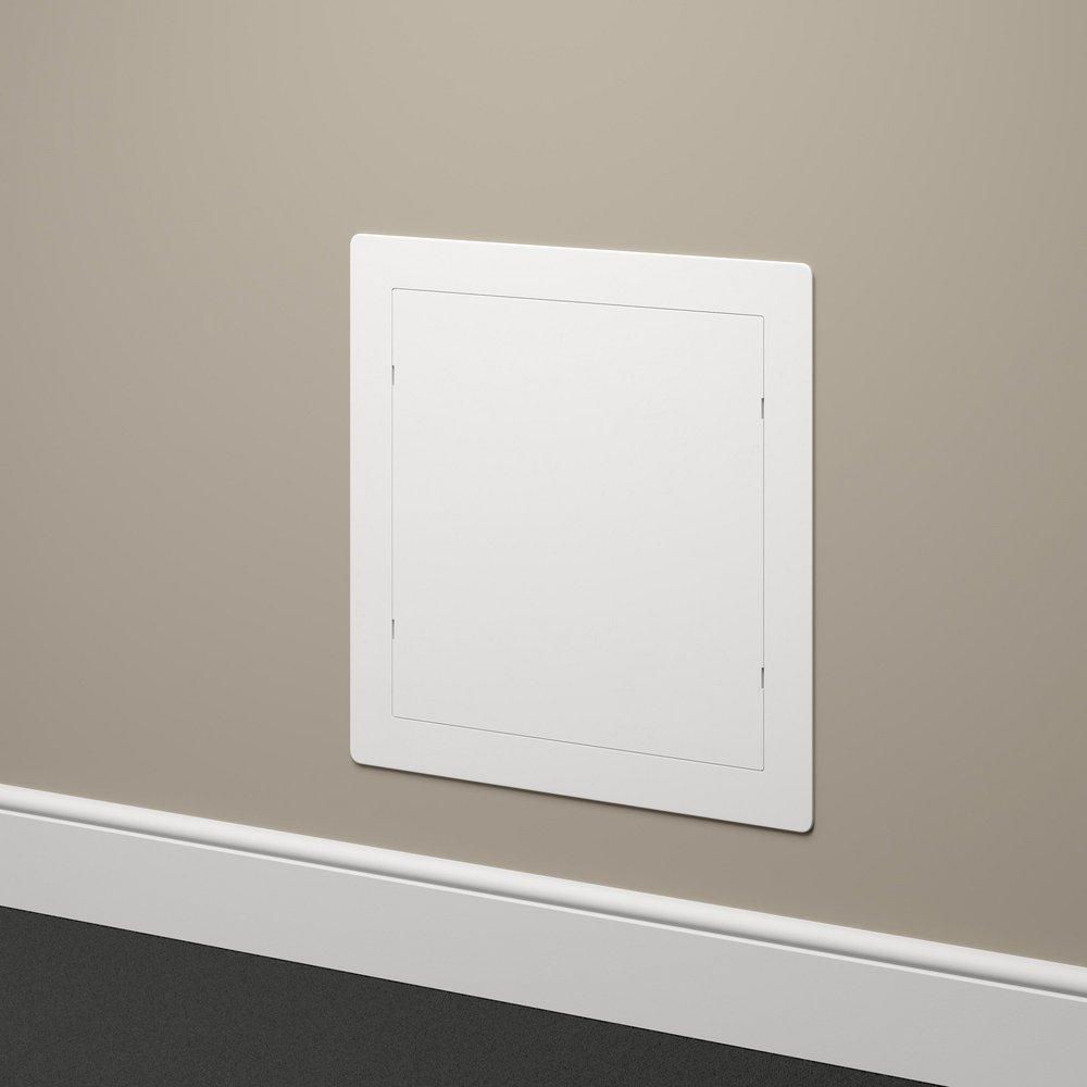 Jones Stephens White 14 in. Snap-Ease ABS Access Panel 