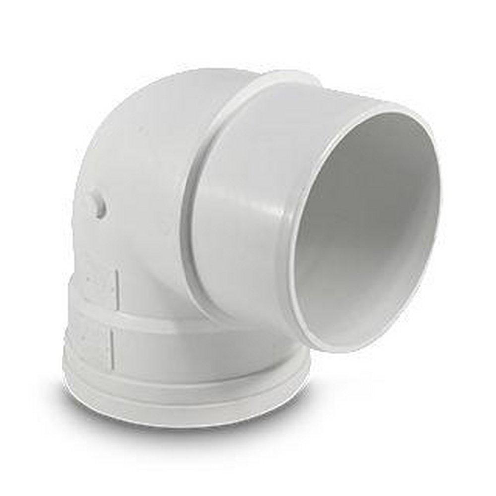 TRENCH TOUGH PLUS Gasket x Spigot Sewer Heavy Wall Straight SDR 26 PVC 90 Degree Elbow 