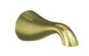 Wall Mount Non-Diverter Bath Spout in Vibrant French Gold
