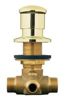 1/2 x 3/4 in. Sweat and NPSM Threaded Tub & Shower Diverter Valve in Vibrant® French Gold