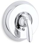 Single Lever Handle Mixing Valve Trim in Polished Chrome