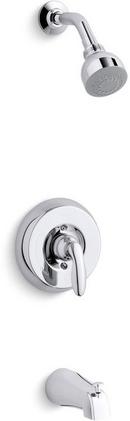 Single Lever Handle Tub and Shower Trim Stately in Polished Chrome