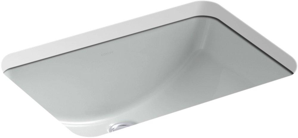 KOHLER Ice&trade; Grey Undermount Basin 