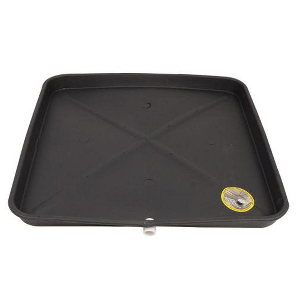 DiversiTech&reg; Black 30 x 2 in. Condensate Drain Pan 