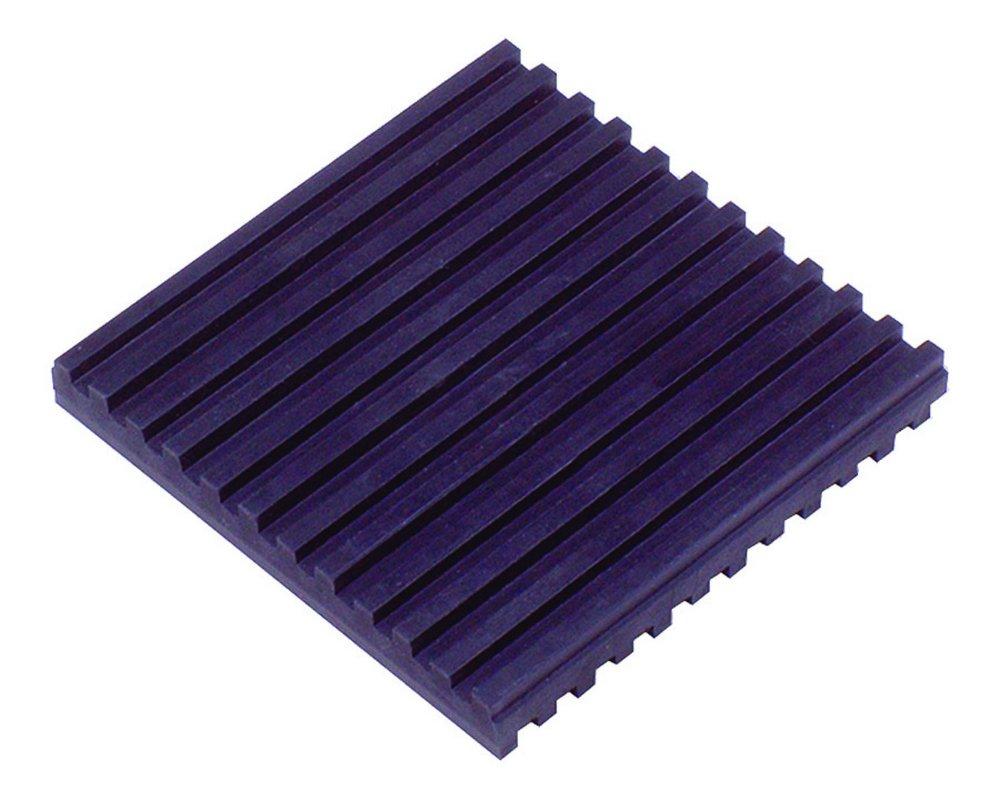 2 x 2 x 3/8 in. Equipment Pad Rubber 