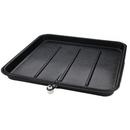 DiversiTech® Black 26 x 2 in. Condensate Drain Pan 