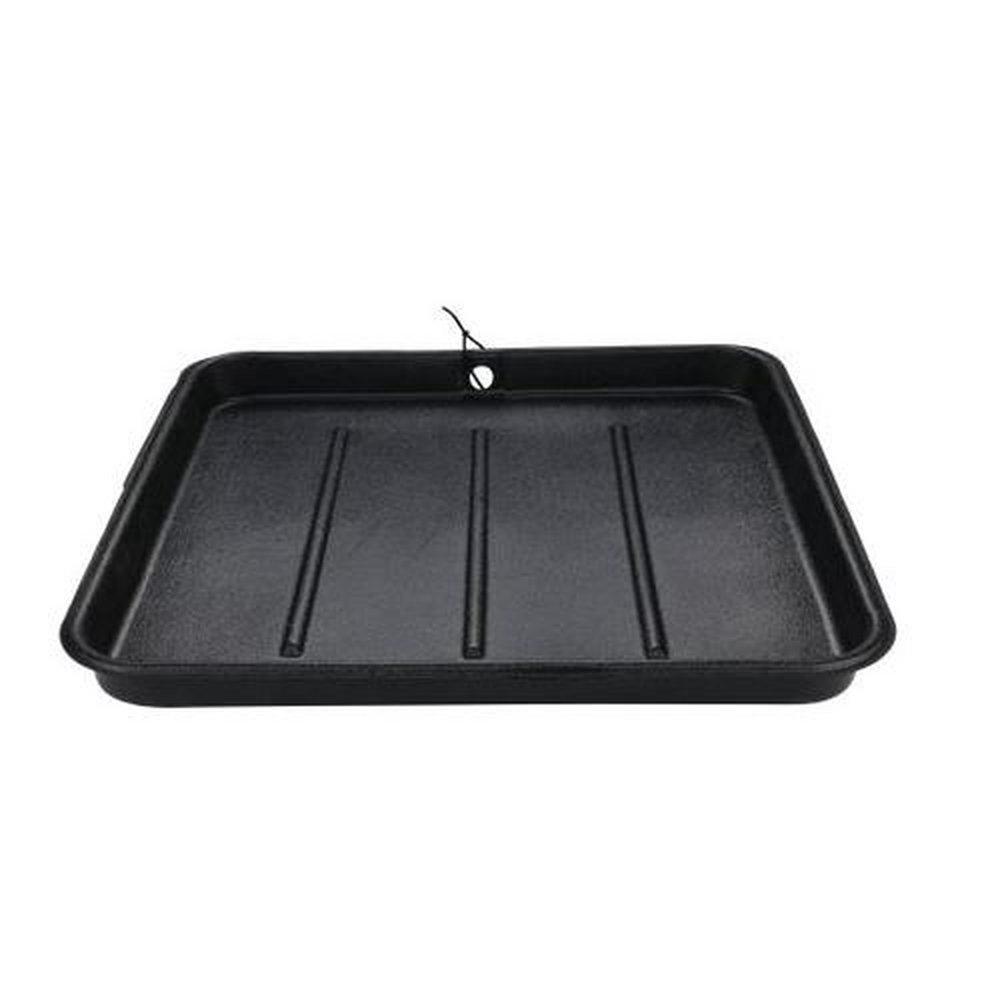 DiversiTech® Black 26 x 2 in. Condensate Drain Pan 