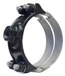 12 x 1-1/2 in. IP Ductile Iron and Stainless Steel Double Strap Saddle 12.62 - 14.38 in. 12.62 - 14.38 in.