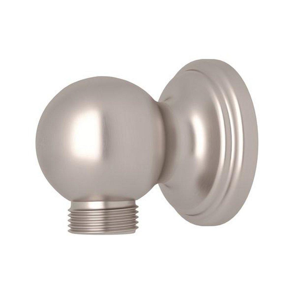Perrin & Rowe&reg; Satin Nickel Hand Shower Wall Outlet 