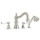 ROHL&reg; Polished Nickel Two Handle Roman Tub Faucet