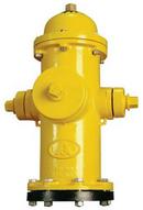 Red 4 ft. 6 in. Mechanical Joint Assembled Fire Hydrant