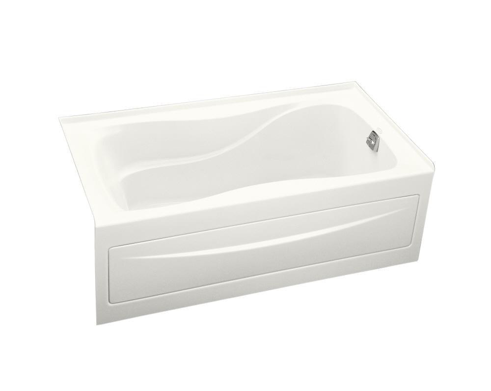 KOHLER White 60 x 32 in. Soaker Alcove Bathtub 