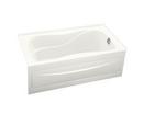 60 x 32 in. Soaker Alcove Bathtub with Right Drain in White
