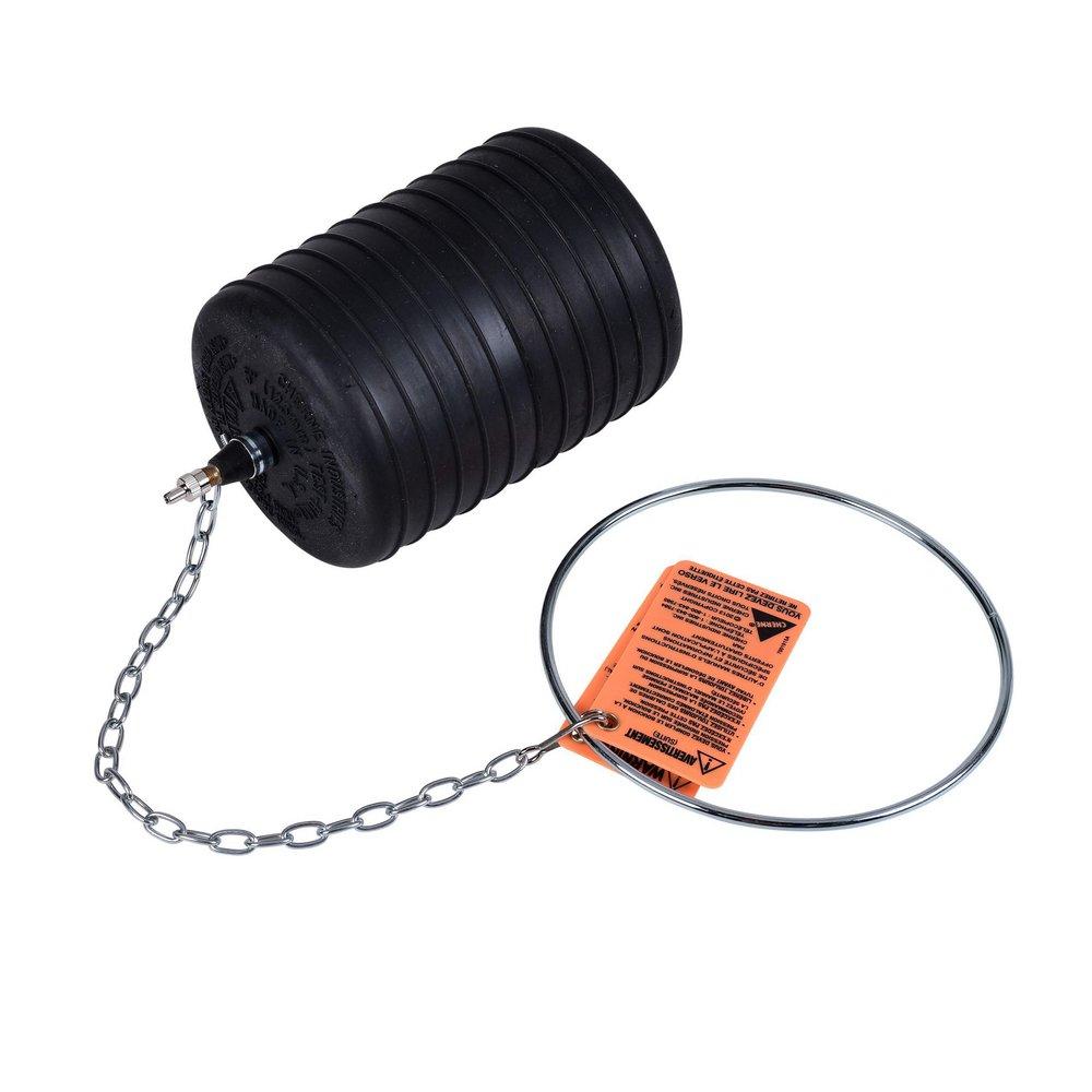 Cherne Black Pressure Testing, Residential and Storm Sewers Plug 