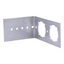 3/8 - 1 x 7-1/2 in. Galvanized Steel Stub Bracket