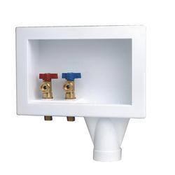 1/4-Turn Brass Ball Valves Copper Washing Machine Supply Box