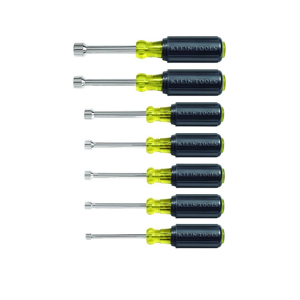 Klein Tools Cushion Grip Nut Driver Set (7-Piece) 